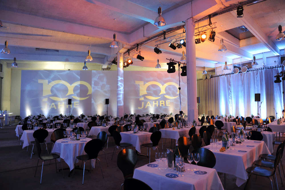 Kreis Wasser Stimmungsbild Abend 100 Jahr Jubilaeum