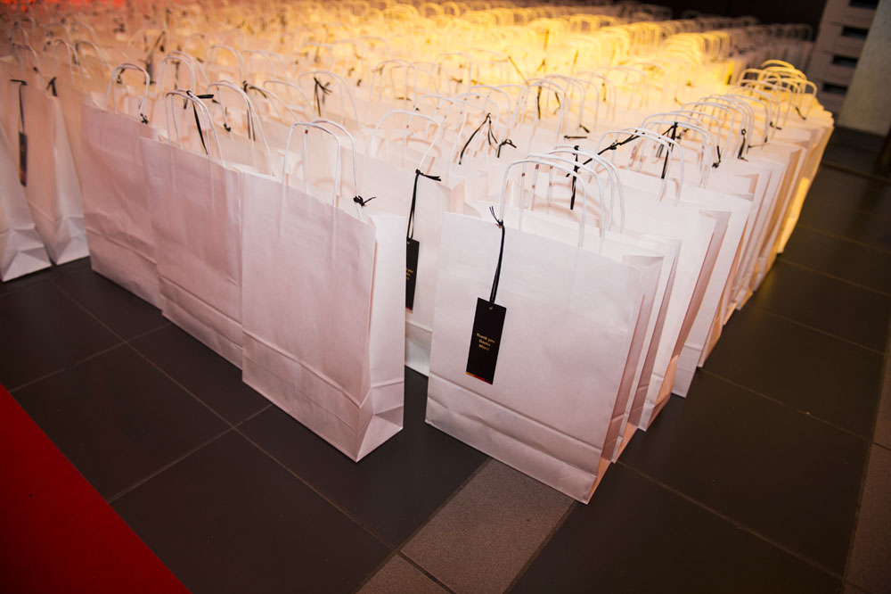 Mosaik Agentur Award-Verleihung Sunrise Mitarbeiteranlass Give away