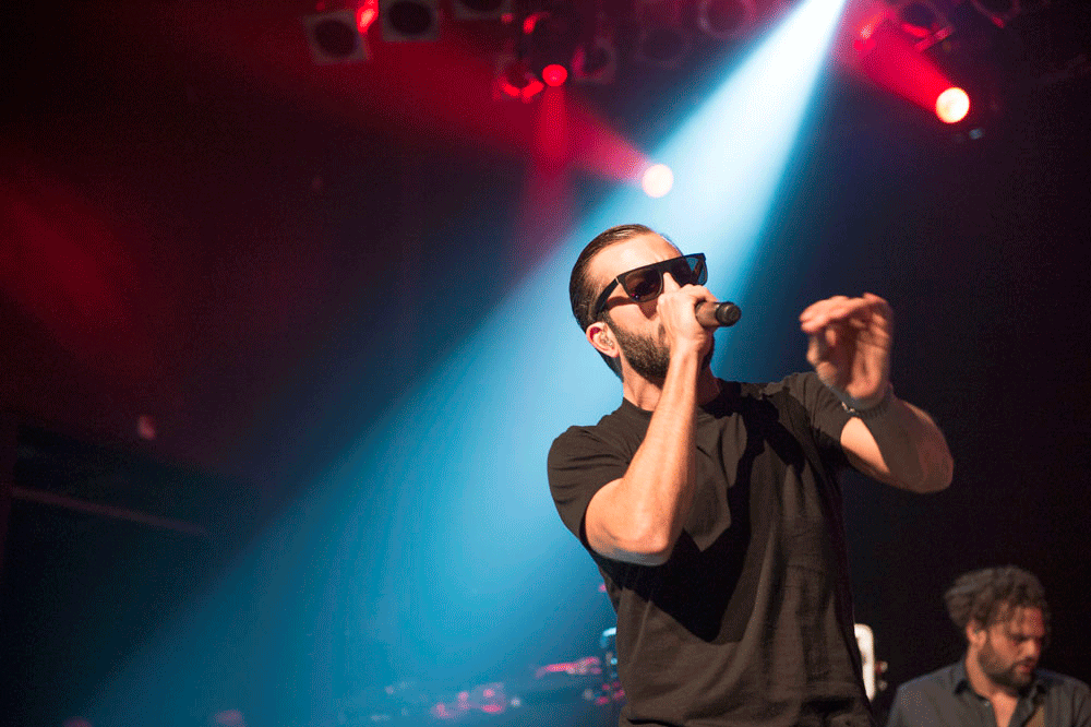 Mosaik Agentur Award-Verleihung Sunrise Mitarbeiteranlass Auftritt Bligg