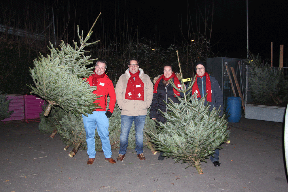Mosaik Agentur Jubiläumsanlass für die Raiffeisenbank Weihnachtsaktion
